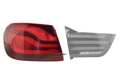 VAN WEZEL 0591921U Rear light Left, with bulb holder, Outer section-image-23472029