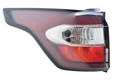 VAN WEZEL 1907933V Rear light Left, with bulb holder, Outer section-image-23472106