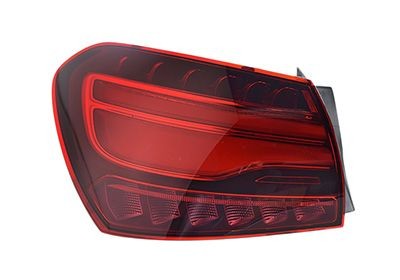 VAN WEZEL 2919925U Rear light Left, with bulb holder, Outer section-image-23472155