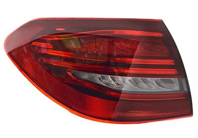 VAN WEZEL 2953921U Rear light Left, with bulb holder, Outer section-image-23472175
