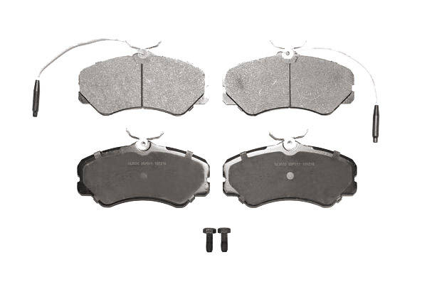 LPR 05P011 Kit pastiglie freno con bulloni/viti