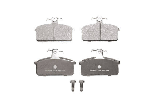 Lpr 05P107 Placute Frana Cu Suruburi
