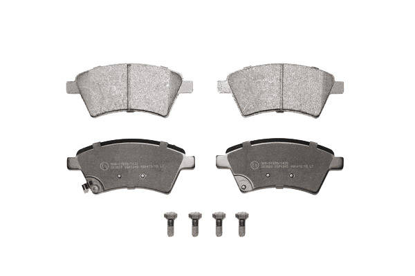 LPR 05P1245 Kit pastiglie freno con bulloni/viti