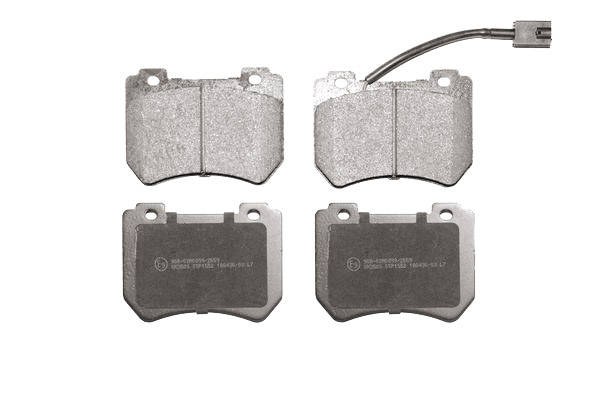 LPR 05P1552 Kit pastiglie freno con sensore usura integrato