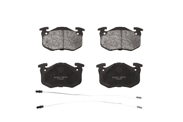 LPR 05P231 Kit pastiglie freno