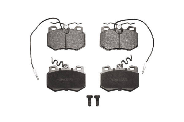 LPR 05P272 Kit pastiglie freno con sensore usura integrato, con bulloni/viti