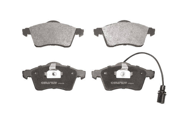 LPR 05P787 Kit pastiglie freno