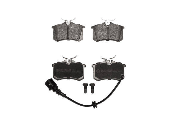 LPR 05P853 Kit pastiglie freno con sensore usura integrato, con bulloni/viti