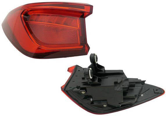 ALKAR 2001095 Rear light Left, with bulb holder, Outer section, LED-image-23746936