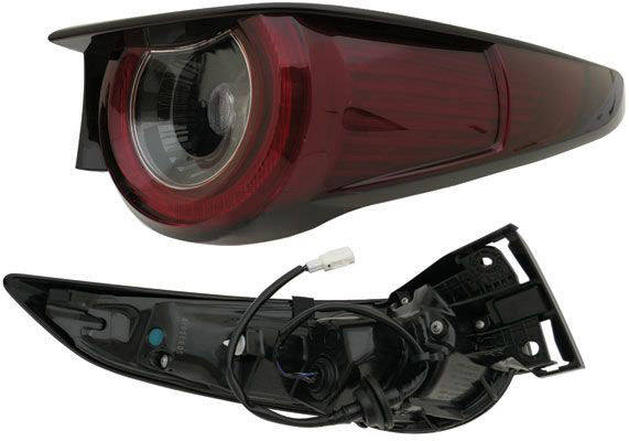 ALKAR 2202343 Rear light Right, without bulb holder, LED-image-23746946