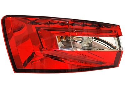 VAN WEZEL Fanale posteriore 7639931 Sx Sezione esterna senza portalampada