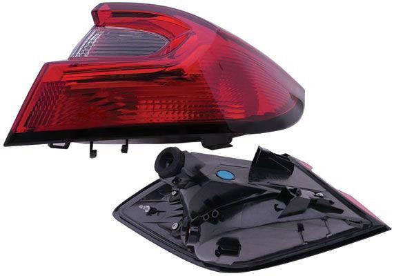 ALKAR 2201394 Rear light Left, without bulb holder, Outer section, PY21W-image-23960748
