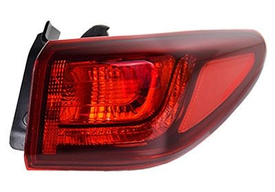 VAN WEZEL 8279922 Rear light Right, with bulb holder, Outer section, P21/5W-image-24464326