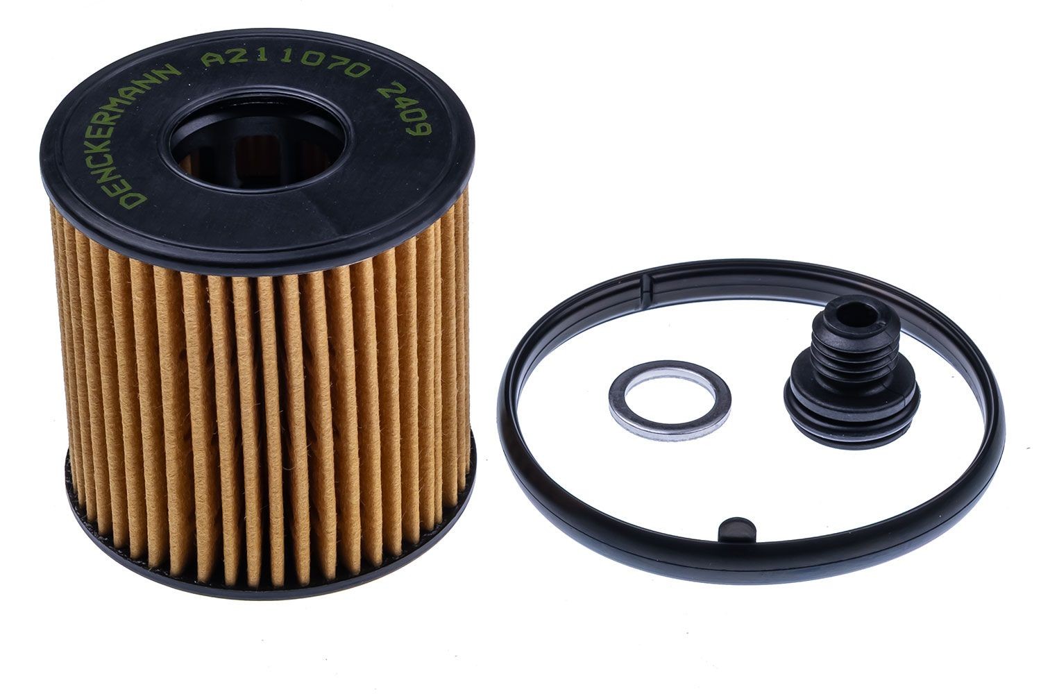DENCKERMANN A211070 Oil filter Filter Insert, with gasket/seal-image-24493456