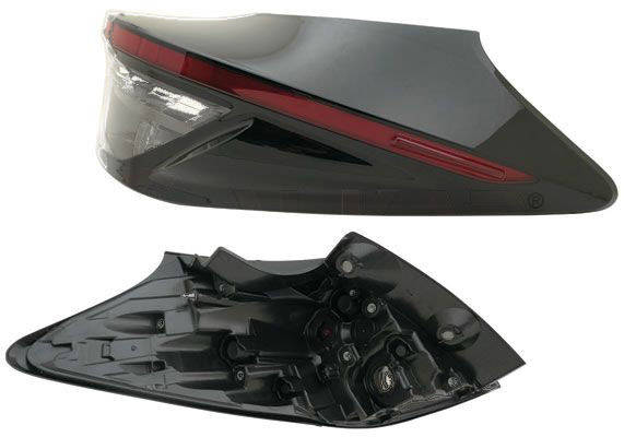 ALKAR 2212065 Rear light Right, without bulb holder, LED-image-24508420