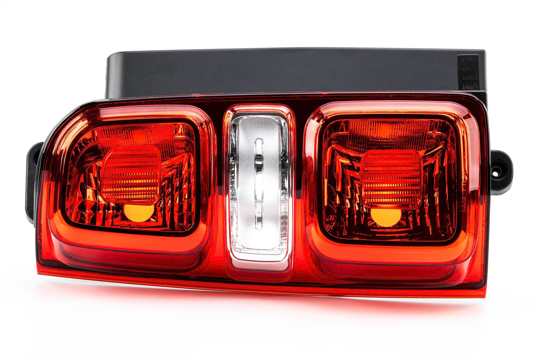 Side view of PREXAparts P150659 Rear light Left, without bulb holder