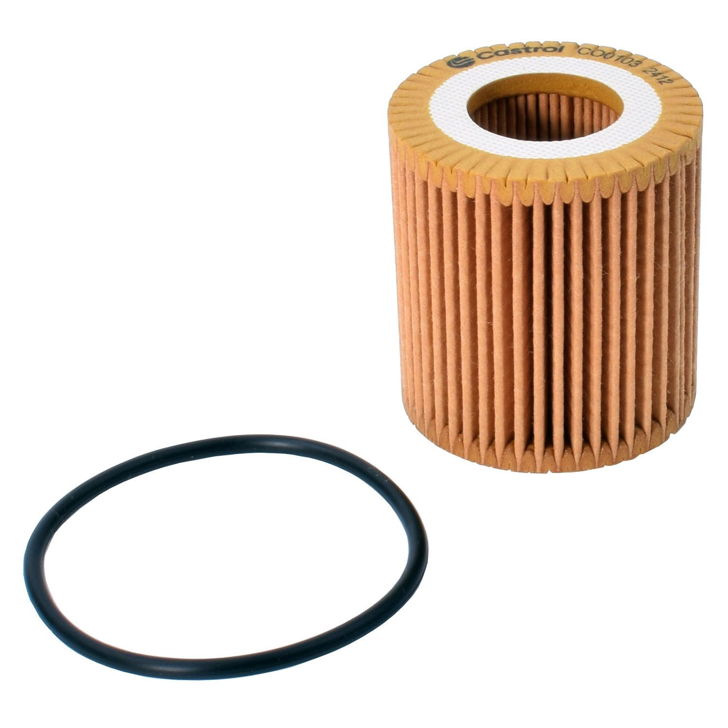 Castrol filters CO0103 Oil filter Filter Insert, with gaskets/seals-image-24840251