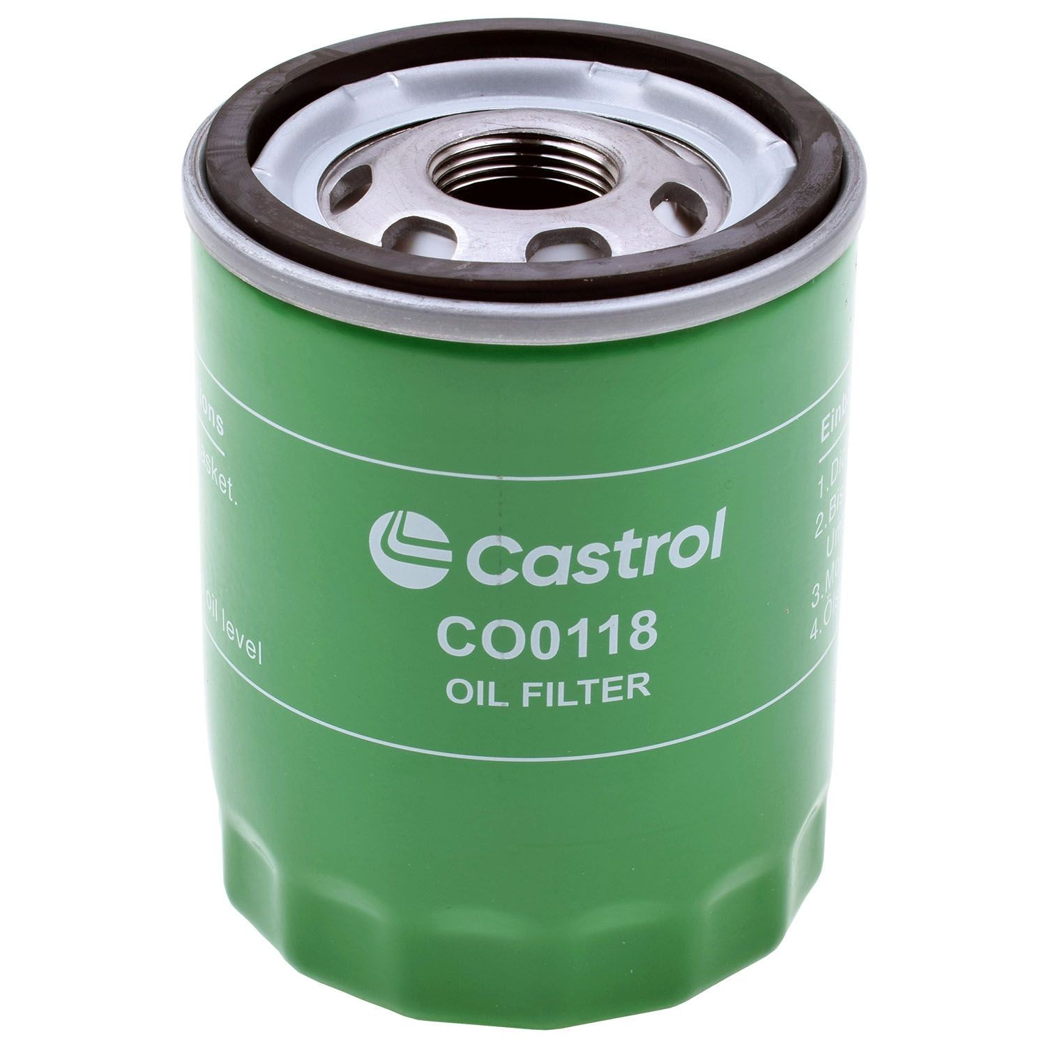Castrol filters CO0118 Oil filter Spin-on Filter, with one anti-return valve-image-24840265