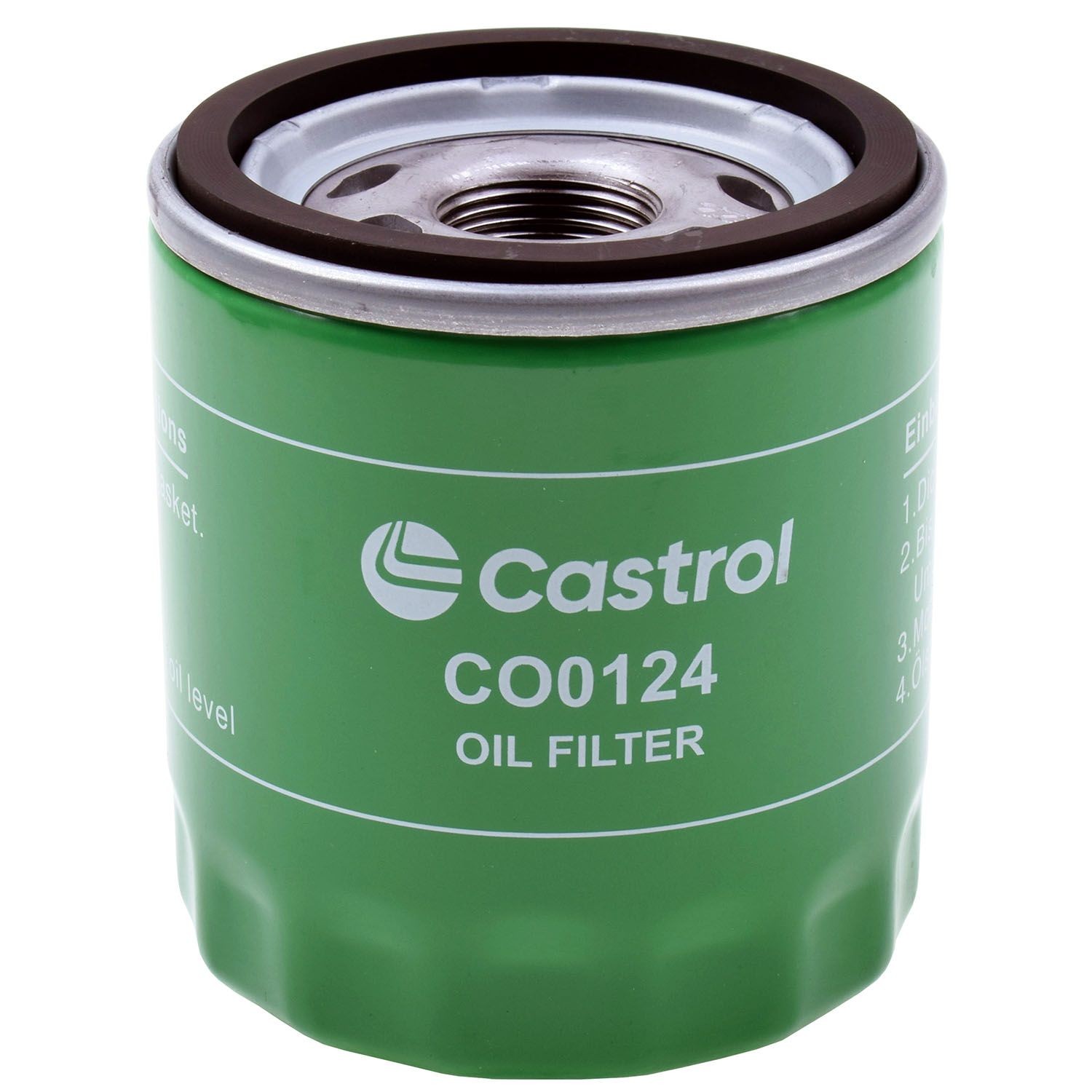 Castrol filters CO0124 Oil filter Spin-on Filter, with one anti-return valve-image-24840271