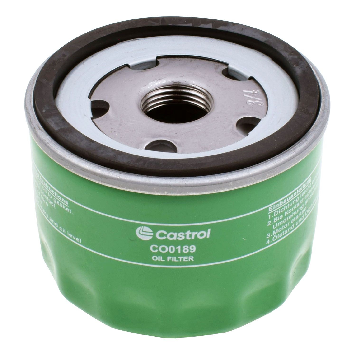 Castrol filters CO0189 Oil filter Spin-on Filter, with one anti-return valve-image-24840331