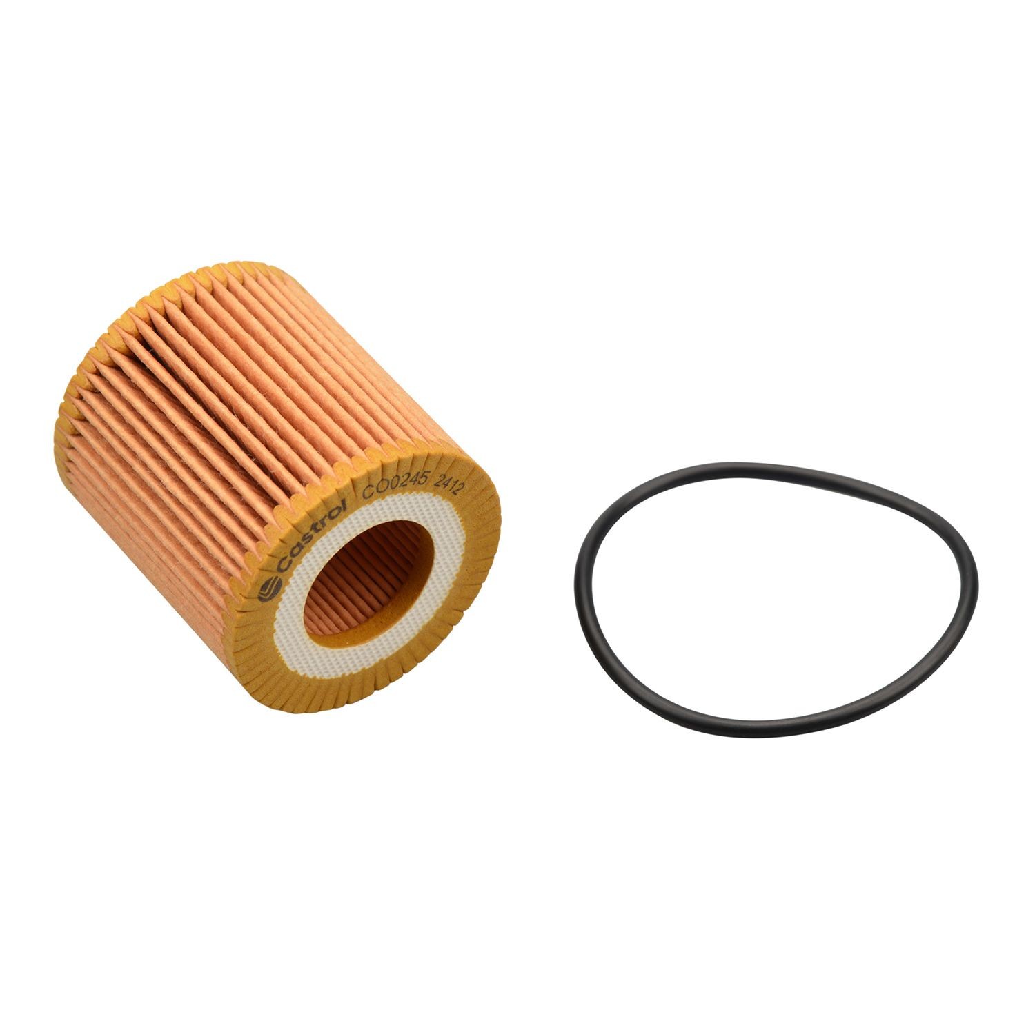 Castrol filters CO0245 Oil filter Filter Insert, with gasket/seal-image-24840380