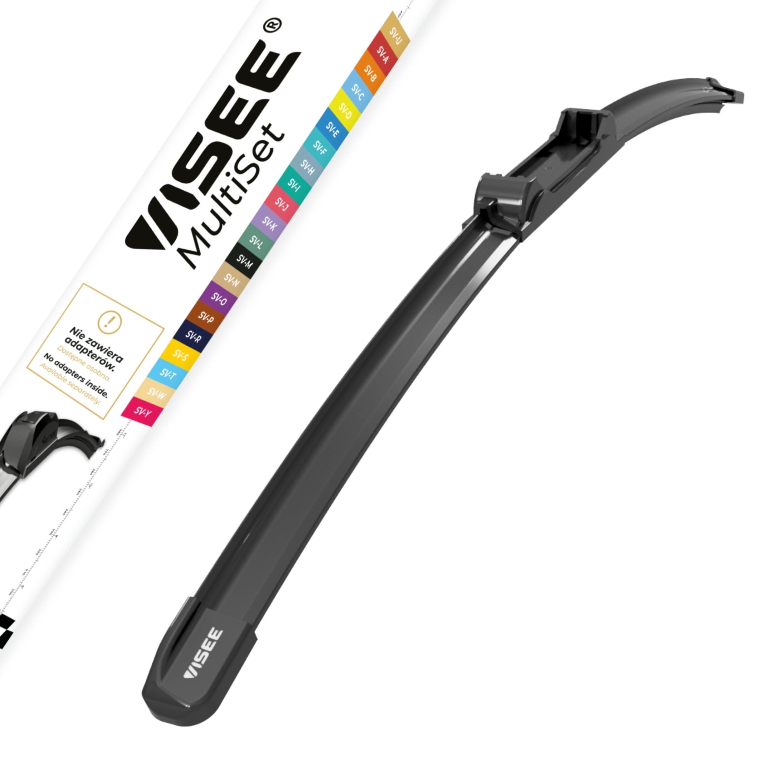 VISEE MSET 530/21 Wiper blade MULTISET 530mm, Flat wiper blade-image-25273908