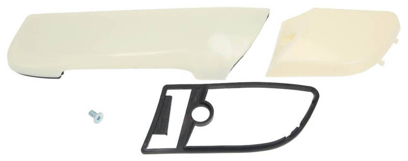 DT Spare Parts 2.72329 Door Handle Left, primed, with gasket/seal, with screw-image-25828711