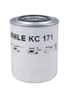 MAHLE KC 171 Fuel Filter Spin-on Filter-image-2679227