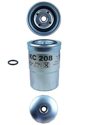 MAHLE KC 208 Fuel Filter Spin-on Filter-image-2679255