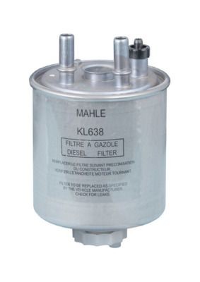 MAHLE KL 638 Fuel Filter In-Line Filter-image-2679492