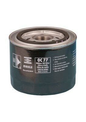 MAHLE OC 77 Oil filter Spin-on Filter-image-2681129