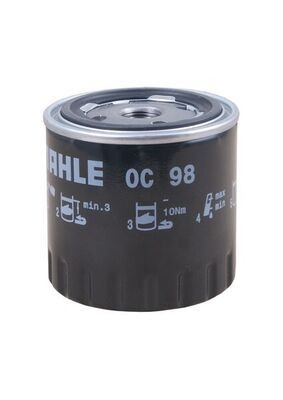 MAHLE OC 98 Oil filter Spin-on Filter-image-2681151