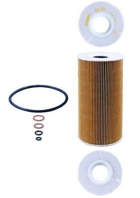 MAHLE OX 126D Oil filter Filter Insert, with gaskets/seals-image-2681177