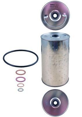 MAHLE OX 30D Oil filter Filter Insert, with gaskets/seals-image-2681243