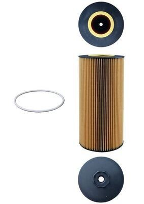 MAHLE OX 348D Oil filter Filter Insert, with gasket/seal-image-2681249