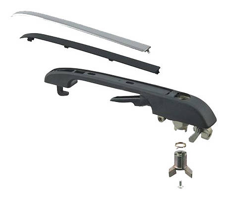 TOPRAN 102 880 Door Handle outer, without key-image-2723067