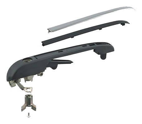 TOPRAN 102 881 Door Handle outer, without key-image-2723068