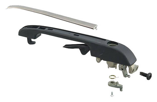 TOPRAN 103 710 Door Handle outer, without lock barrel, with screw-image-2723526