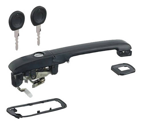 TOPRAN 108 481 Door Handle outer, with lock barrel-image-2724454