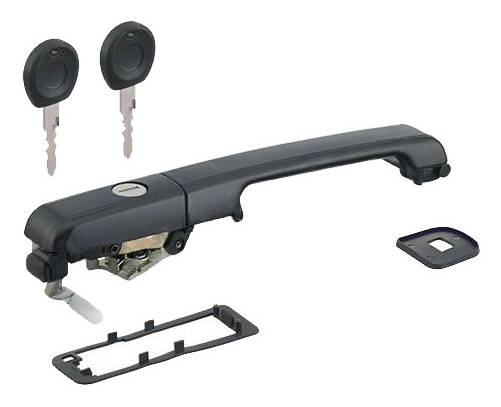 TOPRAN 108 485 Door Handle outer, with lock barrel, with gaskets/seals-image-2724458