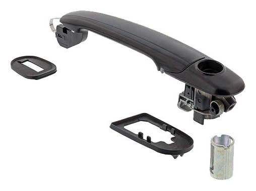 TOPRAN 111 278 Door Handle Right Front, without key, black-image-2725919