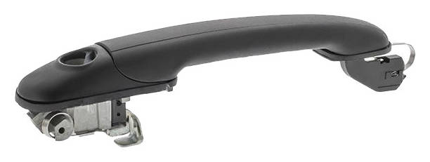 TOPRAN 112 192 Door Handle without key, Right Front, black-image-2726367