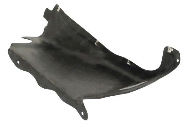 PRASCO AD0161903 Insonorizzazione vano motore Dx in basso