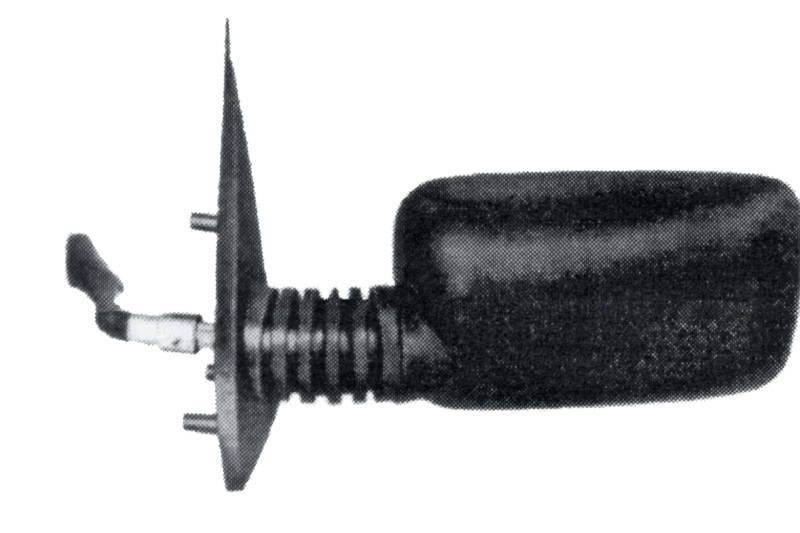 PRASCO FT0177004 Specchietti retrovisori Sx, nero, manuale, piano