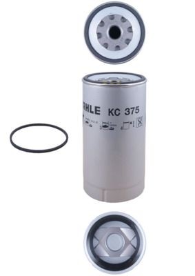 MAHLE KC 375D Fuel Filter Spin-on Filter-image-321461
