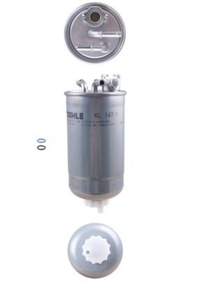 MAHLE KL 147/1D Fuel Filter In-Line Filter-image-321507