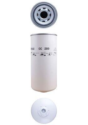 MAHLE OC 289 Oil filter Spin-on Filter-image-323412