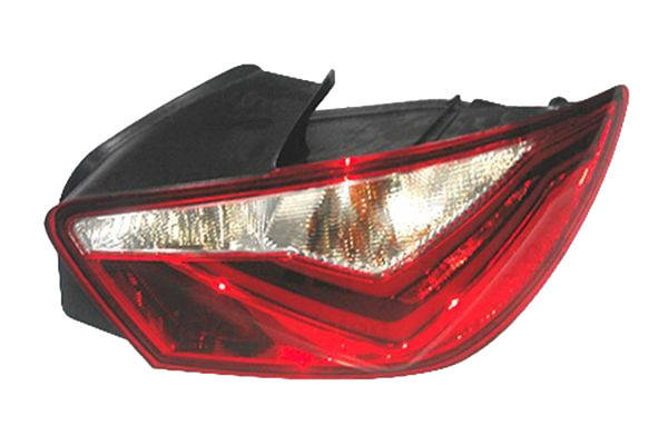 VALEO 044837 Rear light ORIGINAL PART, Left, with bulb holder, with bulbs-image-7021606