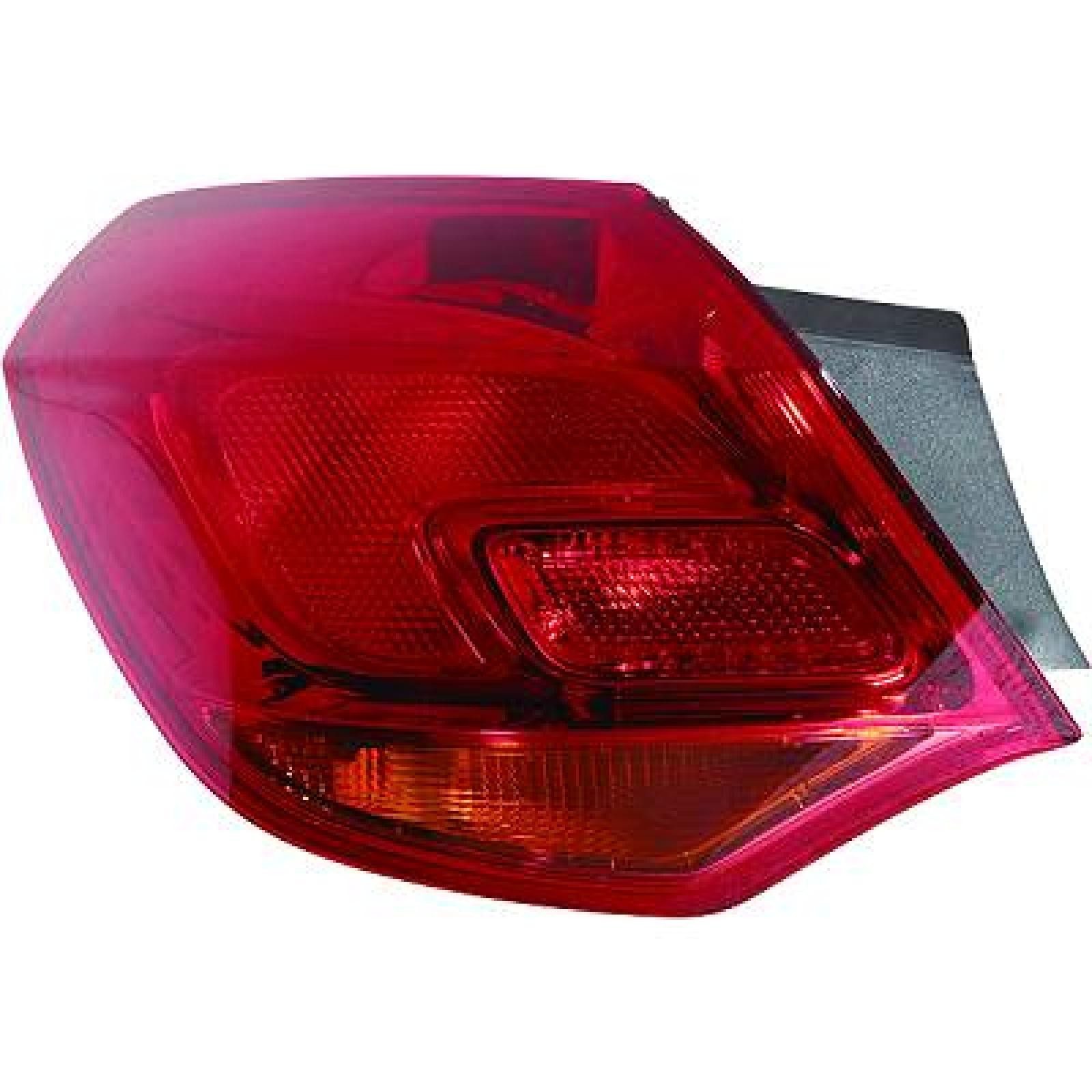 DIEDERICHS 1807091 Rear light Left, without bulb holder, Outer section-image-7034192