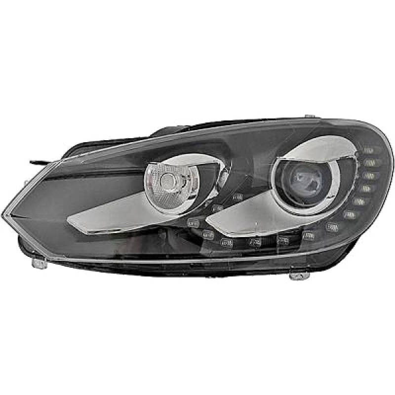 DIEDERICHS 2215087 Fari Priority Parts Sx, D1S, senza centralina per faro dinamico per curve (AFS), con lampadine, Bi-Xeno